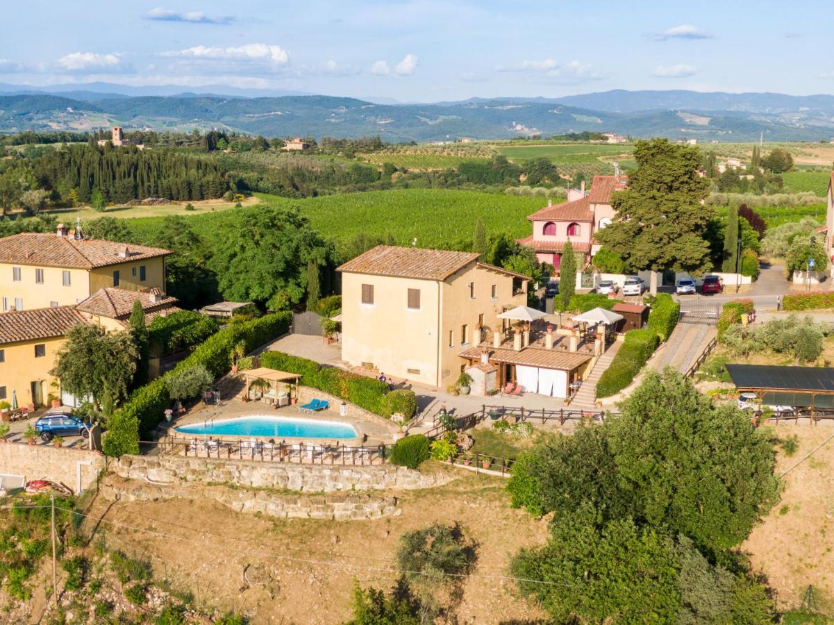 Podere Vergianoni Con Piscina E Vista Mozzafiato Tavarnelle Val di Pesa Exterior photo