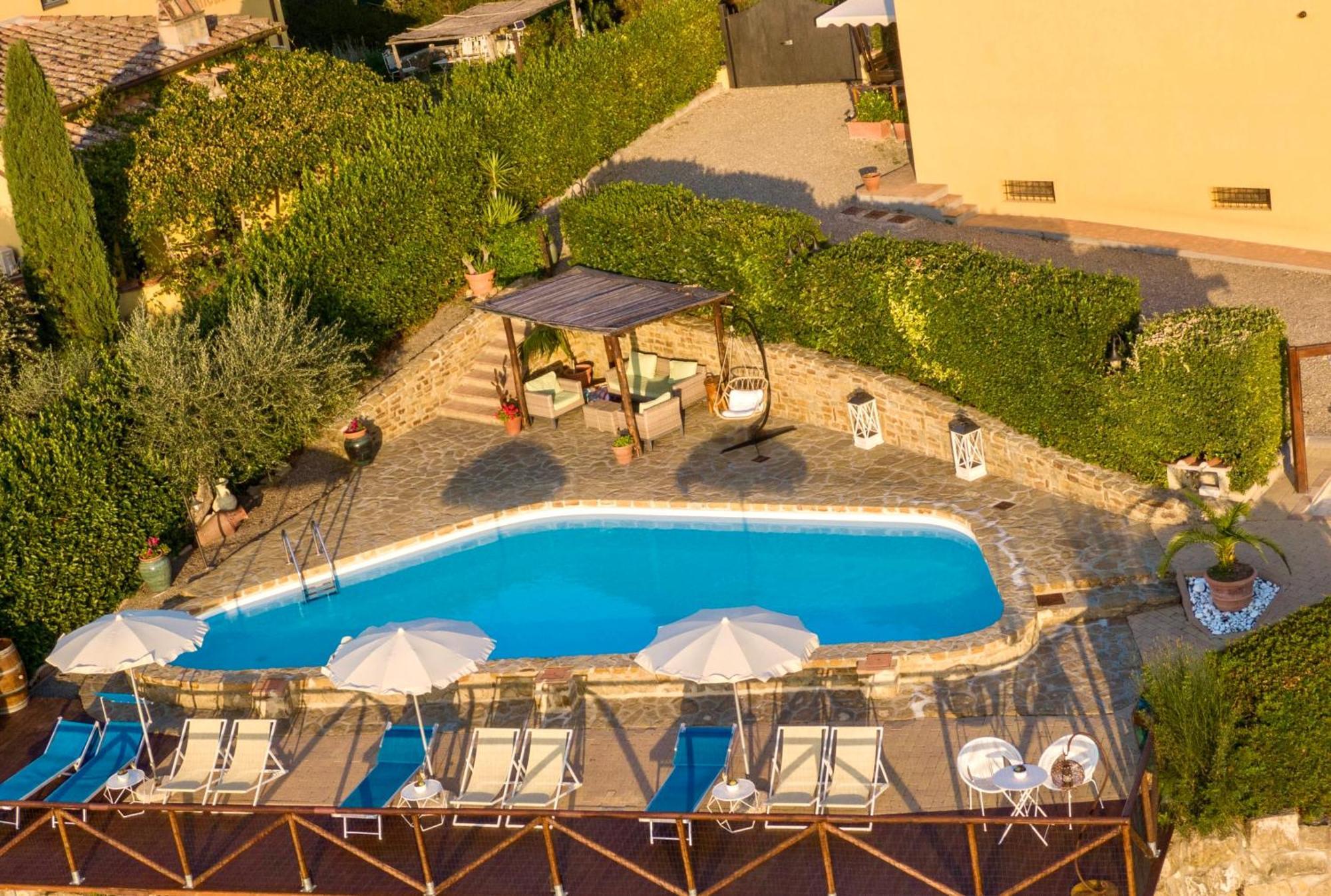 Podere Vergianoni Con Piscina E Vista Mozzafiato Tavarnelle Val di Pesa Exterior photo