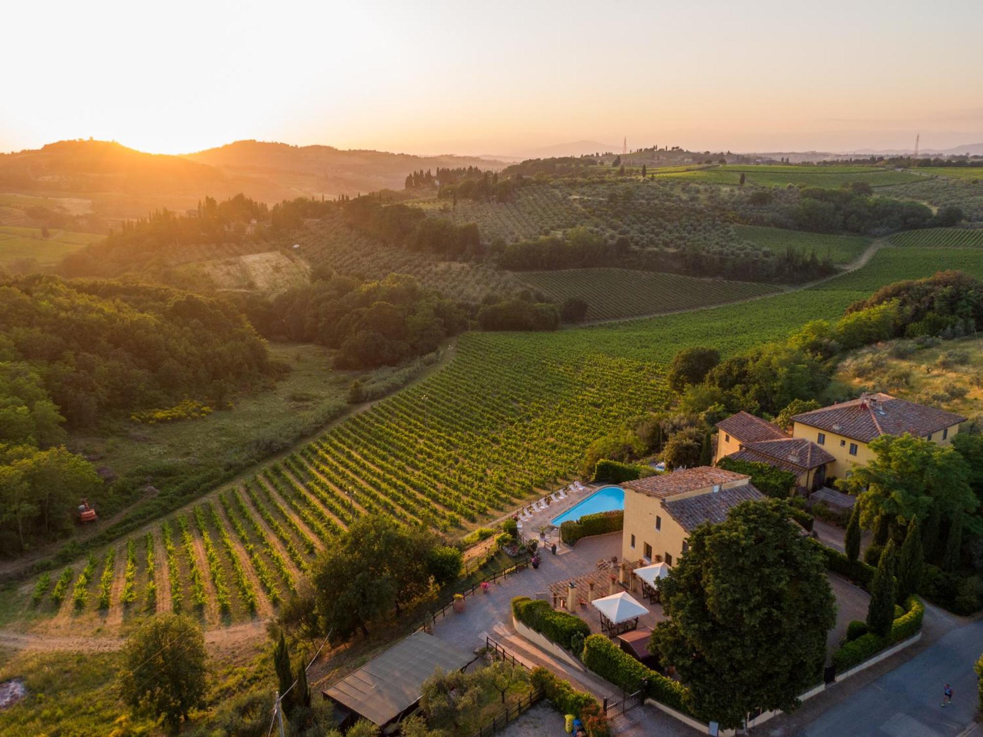 Podere Vergianoni Con Piscina E Vista Mozzafiato Tavarnelle Val di Pesa Exterior photo